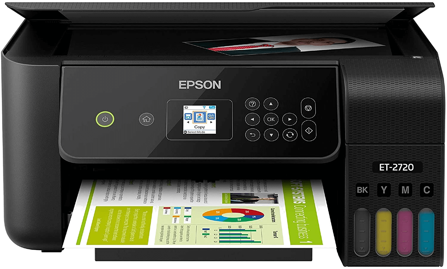 Epson EcoTank ET-2720 Wireless Color All-in-One Supertank Printer Epson EcoTank ET-2720 Wireless Color All-in-One Supertank Printer