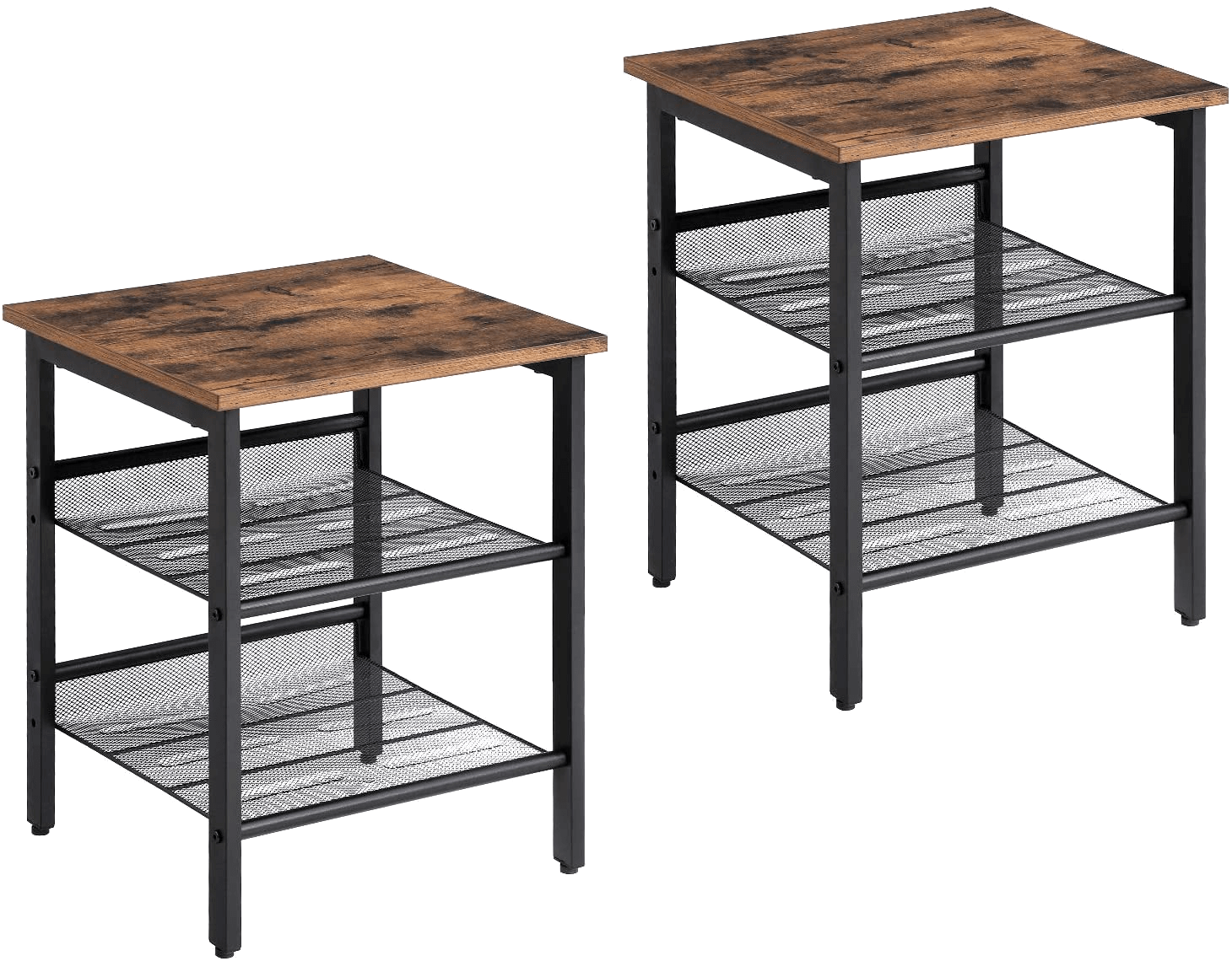 VASAGLE Industrial Nightstand best android tablet for gaming