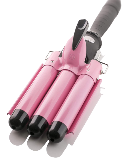 Alure_Three_Barrel_Curling_Iron_Wand_with_LCD_Temperature_Display Alure_Three_Barrel_Curling_Iron_Wand_with_LCD_Temperature_Display