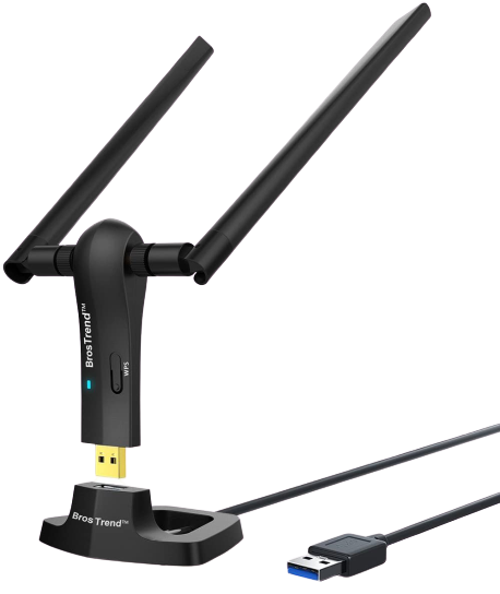BrosTrend_1200Mbps_Long_Range_USB_WiFi_Adapter- best android tablet for gaming