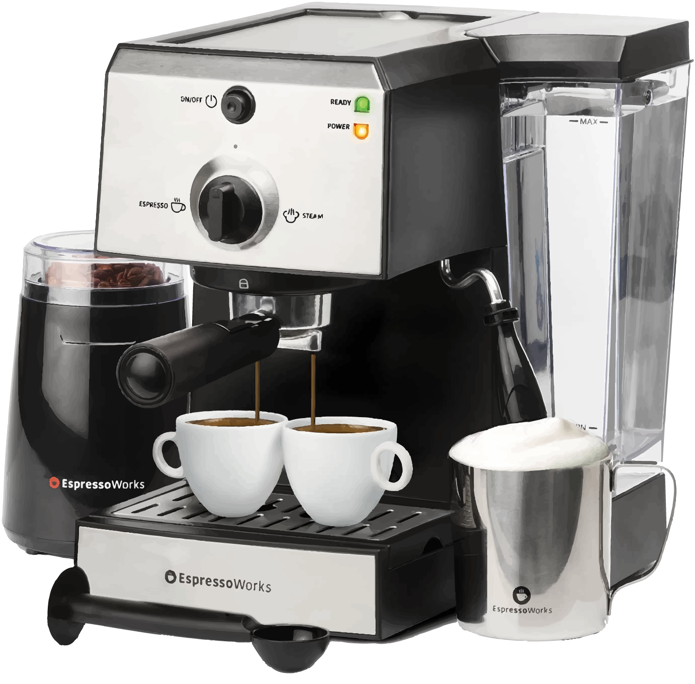 EspressoWorks-7-Pc-All-In-One-Espresso-Machine-&-Cappuccino-Maker best android tablet for gaming