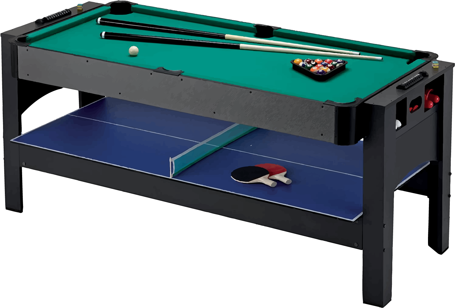 Fat-Cat-Original-3-in-1,-6-Foot-Flip-Game-Table-(Air-Hockey,-Billiards-and-Table-Tennis) best android tablet for gaming