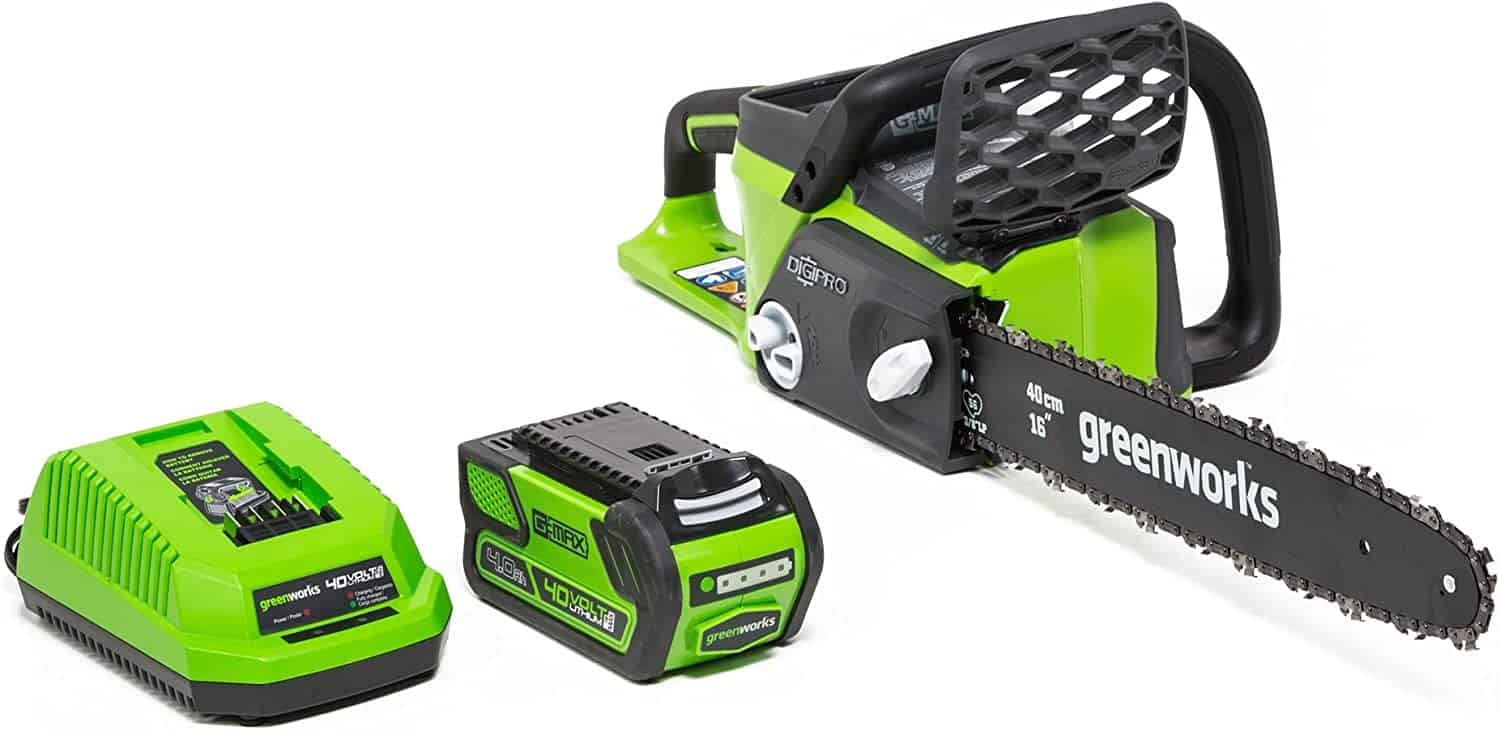 Greenworks 16-Inch 40V Cordless Chainsaw Greenworks 16-Inch 40V Cordless Chainsaw