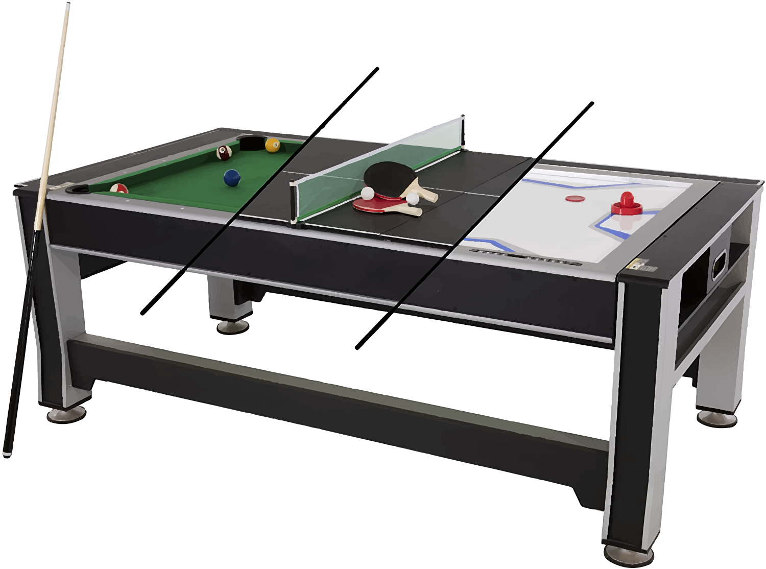 Triumph-3-in-1-Swivel-Multigame-Table best android tablet for gaming