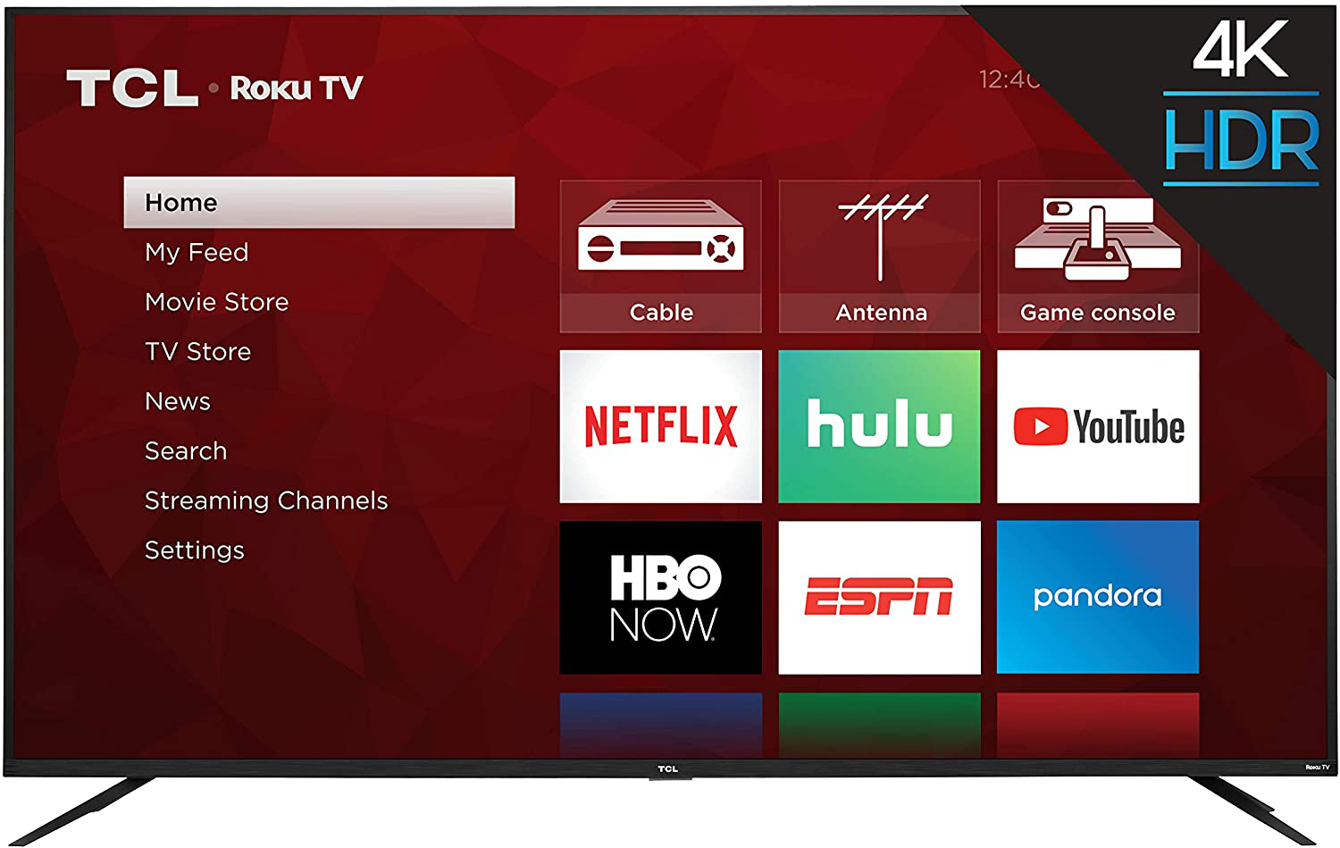 TCL 75S425 75 Inch 4K UHDHDR Smart Roku TV TCL 75S425 75 Inch 4K UHDHDR Smart Roku TV