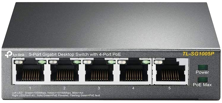 TP-Link 5 Port Gigabit POE Switch TP-Link 5 Port Gigabit POE Switch