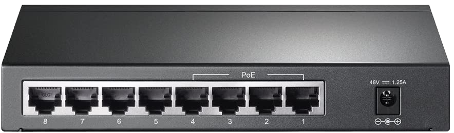 TP-Link 8 Port POE Gigabit Switch (1) TP-Link 8 Port POE Gigabit Switch (1)