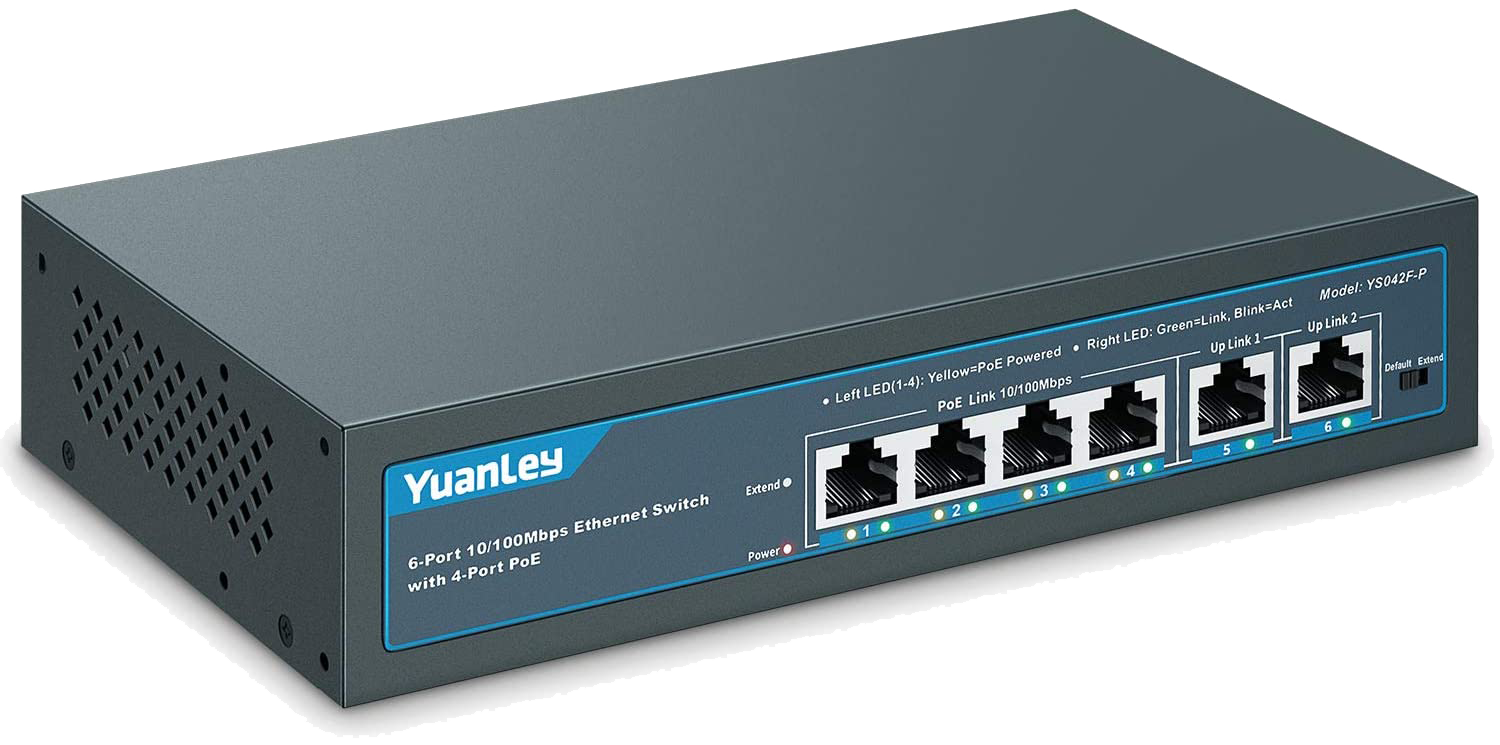 YuanLey 6 Port POE Switch YuanLey 6 Port POE Switch