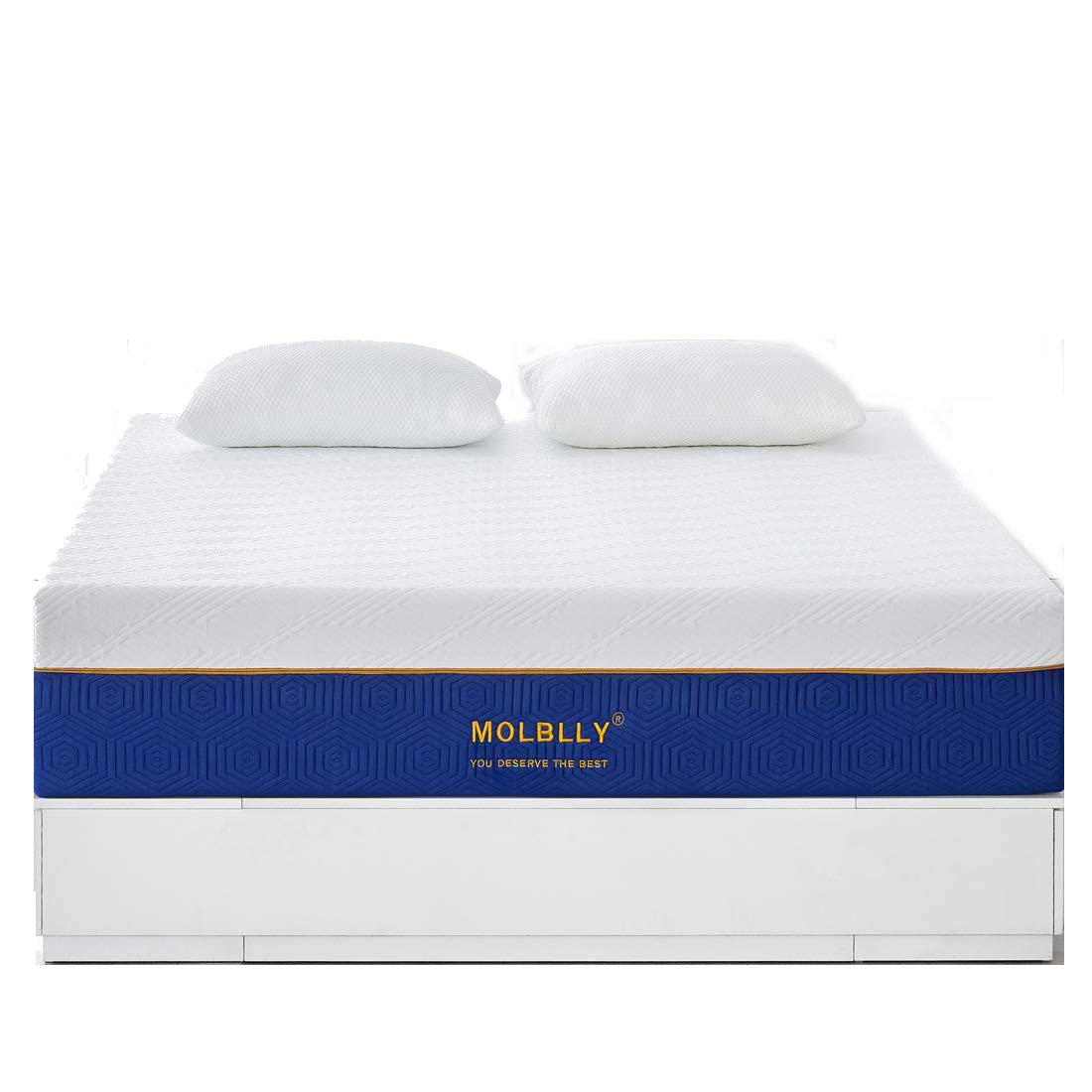 Molblly 6-Inch Gel Memory Foam Mattress Molblly 6-Inch Gel Memory Foam Mattress